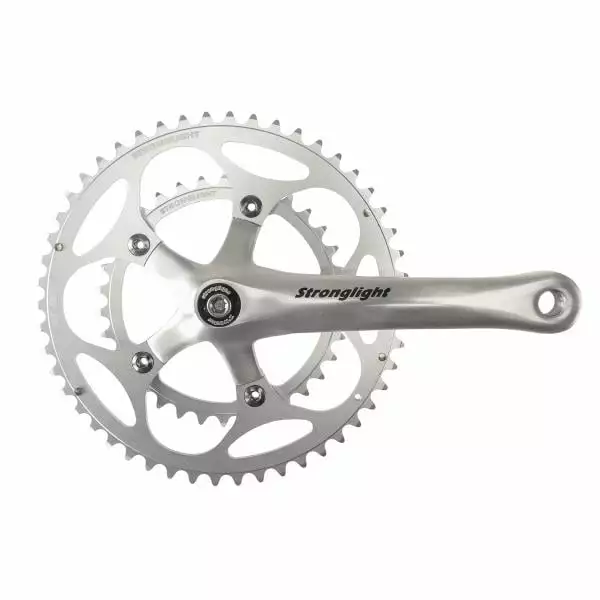 Pédalier 9/10V STRONGLIGHT IMPACT Compact 34/50 Argent 3 Pédalier 9/10V STRONGLIGHT IMPACT Compact 34/50 Argent