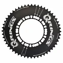 Plateau Extérieur 10/11V ROTOR Q-RING AERO 110 Mm