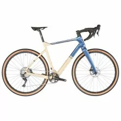 Vélo De Gravel BIANCHI ARCADEX Shimano GRX 810 40 Dents Beige/Bleu 2023