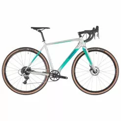 Vélo De Gravel BOMBTRACK Tension 2 Sram Rival 40 Dents Gris/Vert 2022
