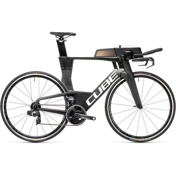 Vélo De Contre La Montre CUBE AERIUM C:68 SL LOW Sram Force ETap AXS 35/48 Noir/Blanc 2022 13 Vélo De Contre La Montre CUBE AERIUM C:68 SL LOW Sram Force ETap AXS 35/48 Noir/Blanc 2022 – Image 11