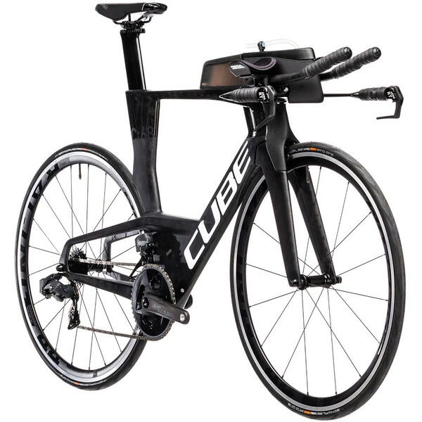 Vélo De Contre La Montre CUBE AERIUM C:68 SL LOW Sram Force ETap AXS 35/48 Noir/Blanc 2022 11 Vélo De Contre La Montre CUBE AERIUM C:68 SL LOW Sram Force ETap AXS 35/48 Noir/Blanc 2022 – Image 9