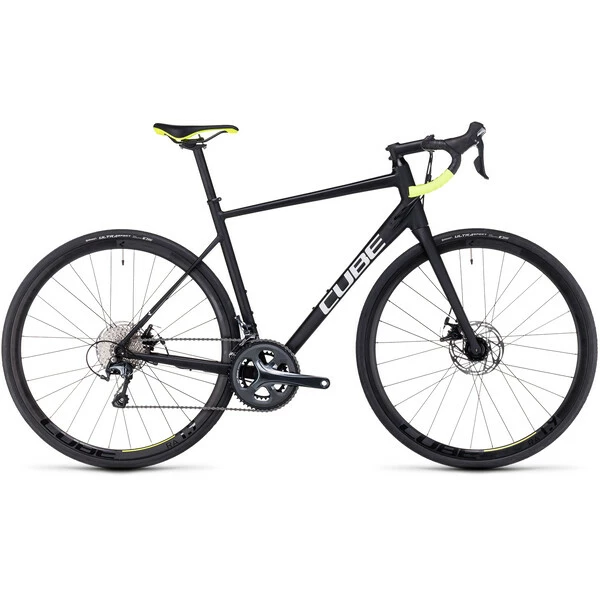 Vélo De Course CUBE ATTAIN RACE DISC Shimano Tiagra 34/50 Noir 2023 3 Vélo De Course CUBE ATTAIN RACE DISC Shimano Tiagra 34/50 Noir 2023