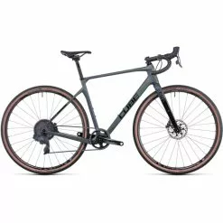 Vélo De Gravel CUBE NUROAD C:62 SLT Sram Force ETap AXS 40 Dents Gris 2022