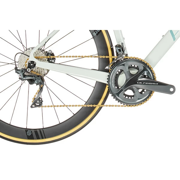 Vélo De Course FONS STRADA DISCO CARBON PRO DISC Shimano Ultegra R8020 34/50 Femme Blanc 2022 16 Vélo De Course FONS STRADA DISCO CARBON PRO DISC Shimano Ultegra R8020 34/50 Femme Blanc 2022 – Image 14