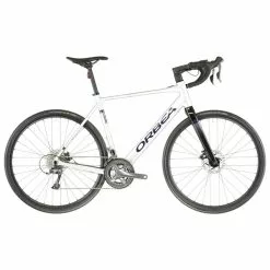 Vélo De Course Électrique ORBEA GAIN D50 Shimano Claris 34/50 Argent/Noir 2023