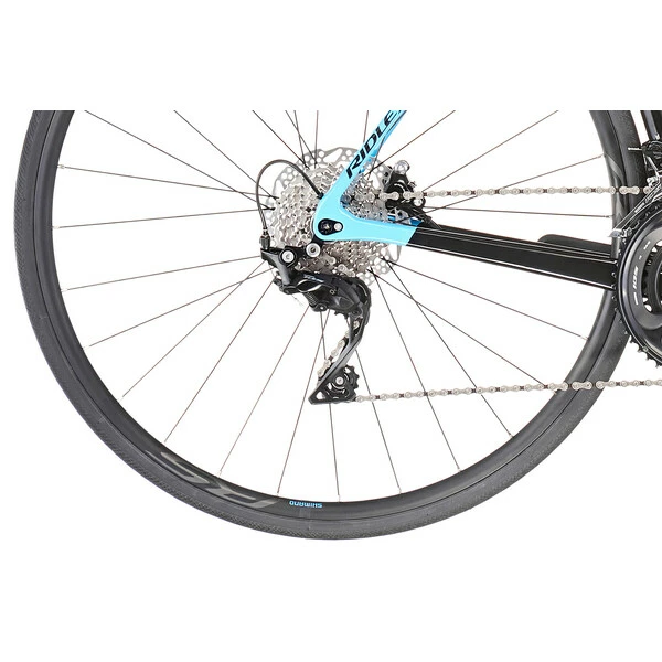 Vélo De Course RIDLEY HELIUM DISC Shimano 105 34/50 Noir/Bleu 2023 17 Vélo De Course RIDLEY HELIUM DISC Shimano 105 34/50 Noir/Bleu 2023 – Image 15