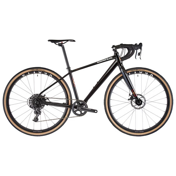 Vélo De Gravel SERIOUS GRAVIX LS DISC Sram Apex 40 Dents Femme Noir 2023 11 Vélo De Gravel SERIOUS GRAVIX LS DISC Sram Apex 40 Dents Femme Noir 2023 – Image 9