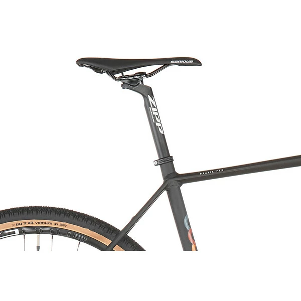 Vélo De Gravel SERIOUS GRAVIX PRO DISC 650B Sram Apex 40 Dents Noir 2023 8 Vélo De Gravel SERIOUS GRAVIX PRO DISC 650B Sram Apex 40 Dents Noir 2023 – Image 6