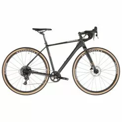 Vélo De Gravel SERIOUS GRAVIX PRO DISC Sram Apex 40 Dents Noir 2023
