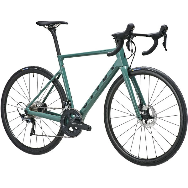 Vélo De Course VITUS VITESSE EVO CRS DISC Shimano Ultegra R000 36/52 Vert 2023 8 Vélo De Course VITUS VITESSE EVO CRS DISC Shimano Ultegra R000 36/52 Vert 2023 – Image 6