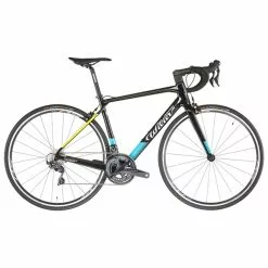 Vélo De Course WILIER TRIESTINA GARDA Shimano Ultegra R8000 Mix 34/50 Noir/Bleu 2023