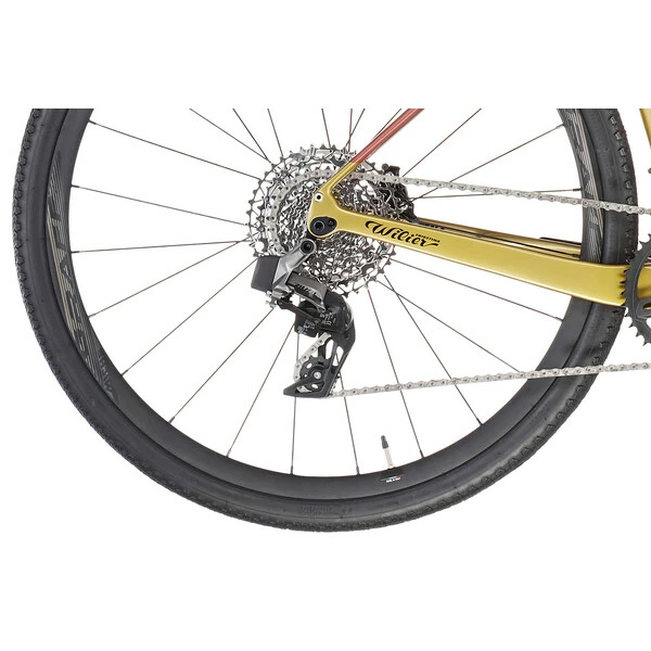 Vélo De Gravel WILIER TRIESTINA JENA Sram Rival ETap AXS XPLR 40 Dents Or 2023 9 Vélo De Gravel WILIER TRIESTINA JENA Sram Rival ETap AXS XPLR 40 Dents Or 2023 – Image 7