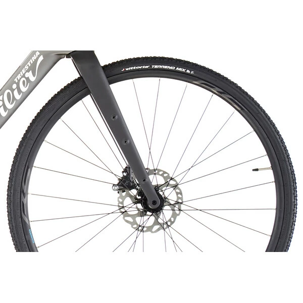 Vélo De Gravel WILIER TRIESTINA JENA Shimano GRX Mix 40 Dents Gris 2023 16 Vélo De Gravel WILIER TRIESTINA JENA Shimano GRX Mix 40 Dents Gris 2023 – Image 14